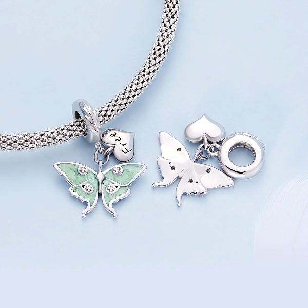 Green Butterfly Charm - Image 2